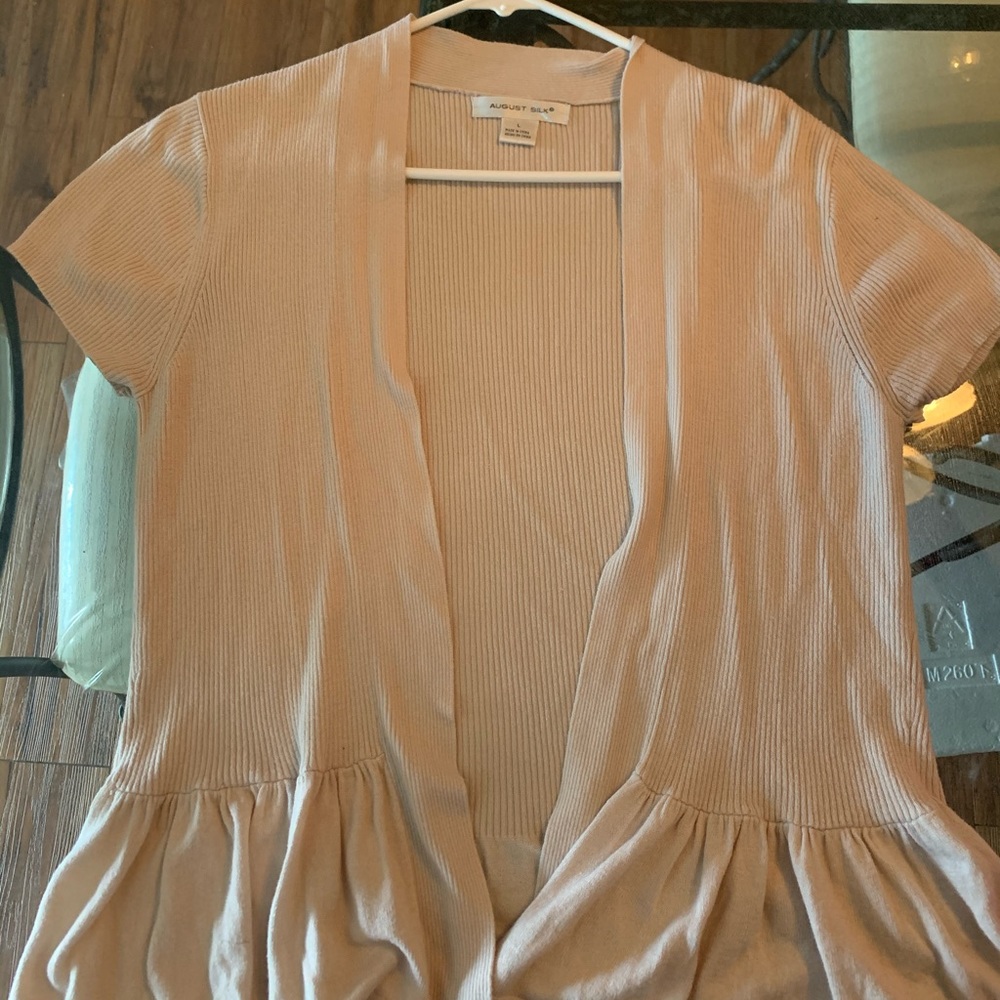 Soft Tan cotton material sweater